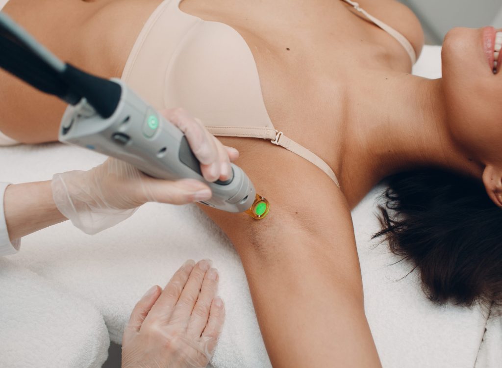 Laser hair removal alexandrite